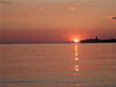 Ein von vielen Sonnenunterg?ngen im Urlaub