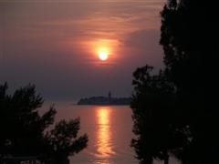 Sonnenuntergang in Kroatien